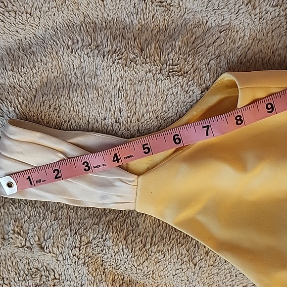 Yellow Formal Midi Dress - Picture 8 of 15